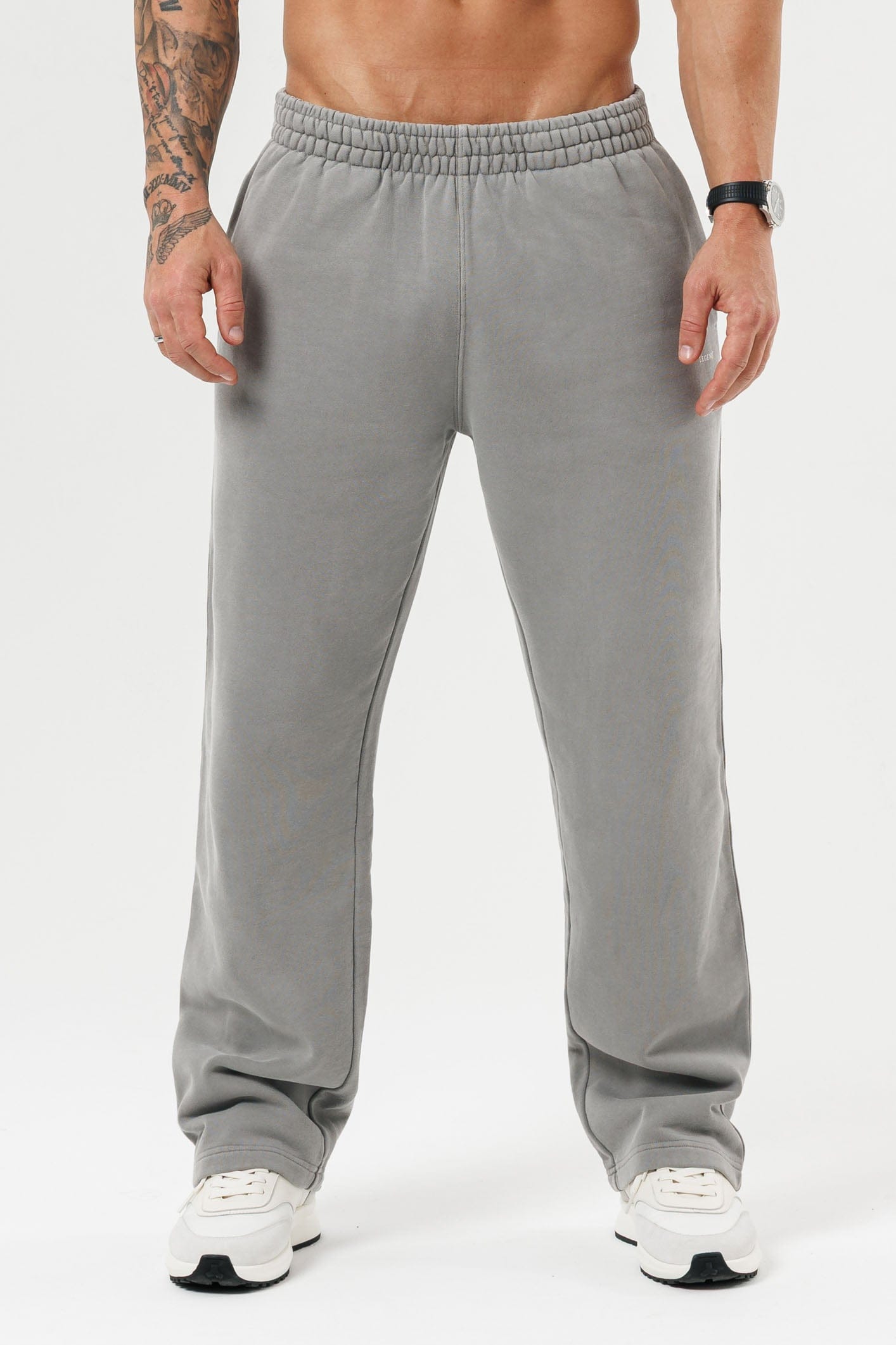 LEGEND LONDON JOGGER - RELAXED JOGGER - WASHED GREY