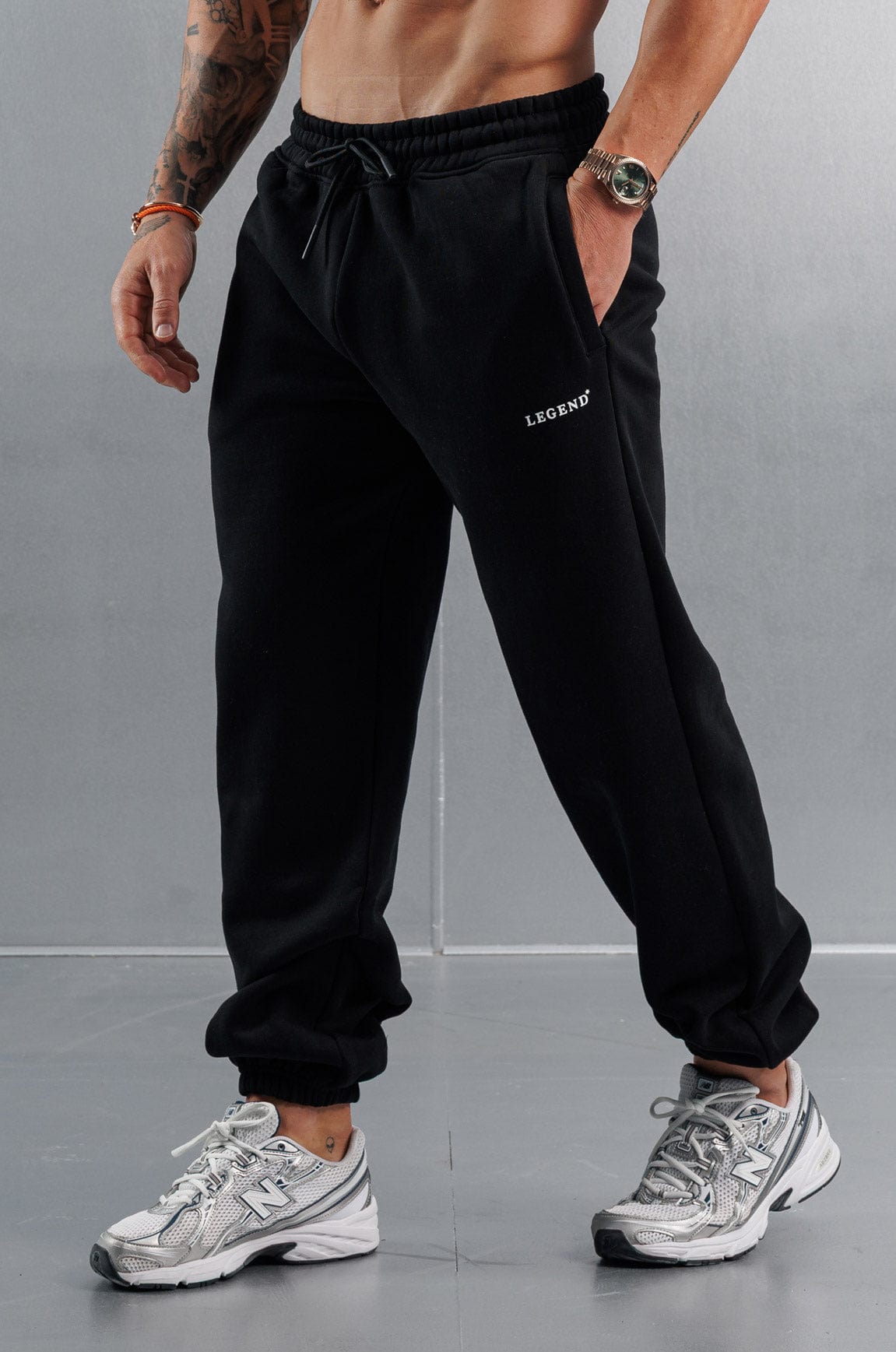 Legend London Joggers RELAXED JOGGER - BLACK