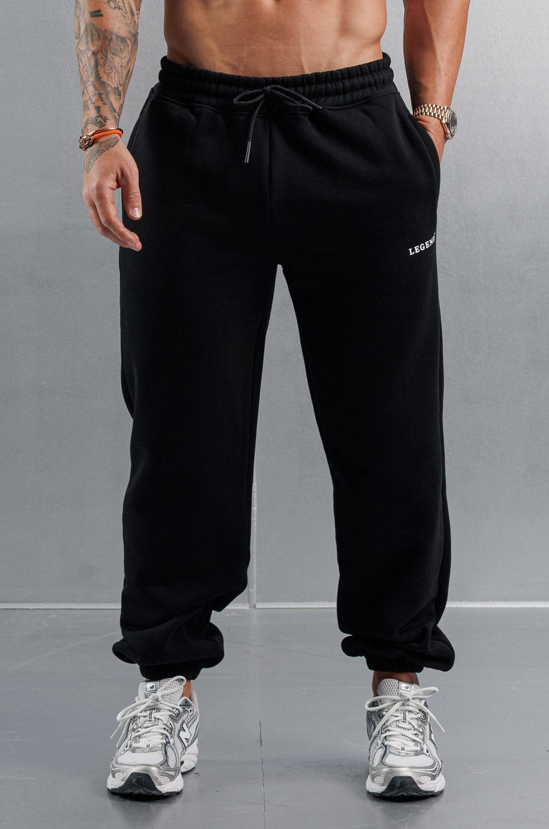 Legend London Joggers RELAXED JOGGER - BLACK