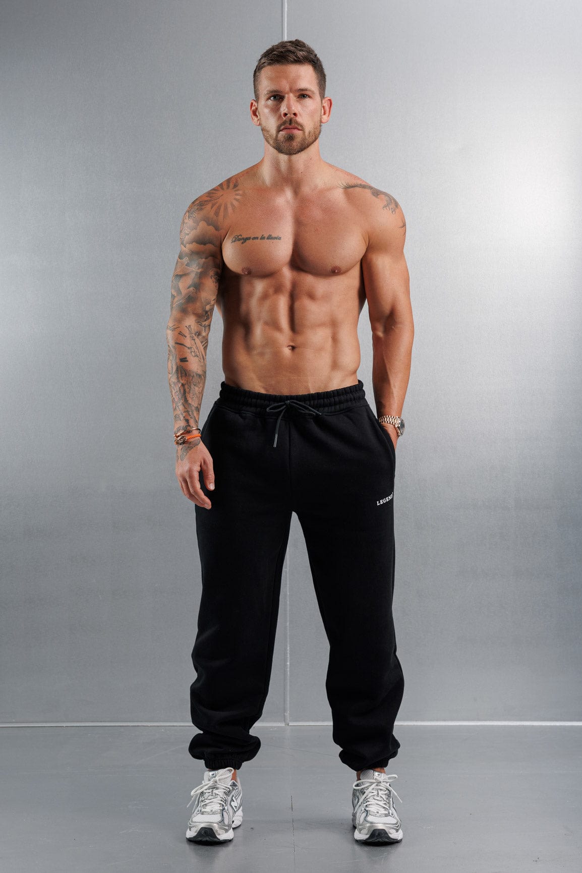 Legend London Joggers RELAXED JOGGER - BLACK