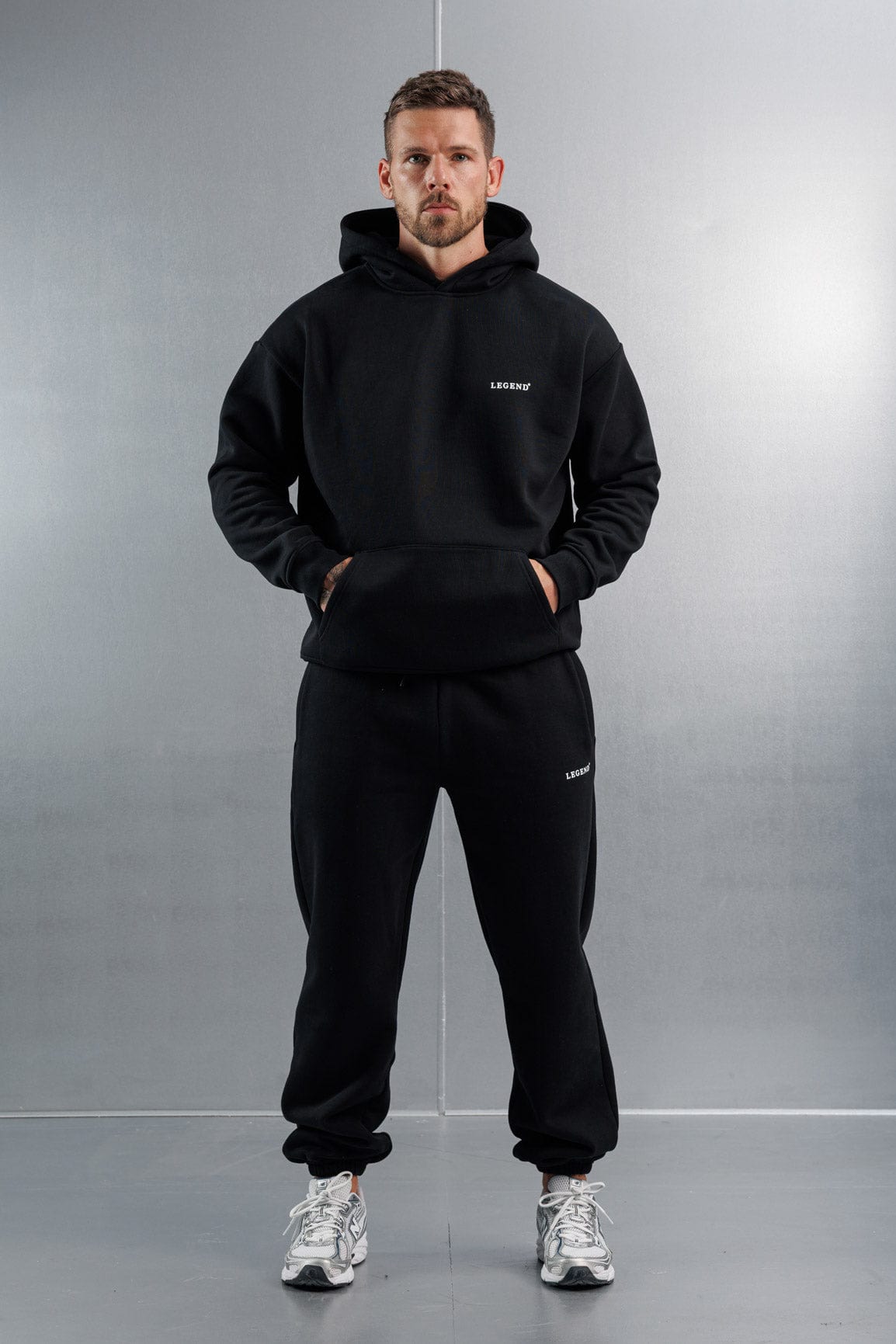 Legend London Joggers RELAXED JOGGER - BLACK