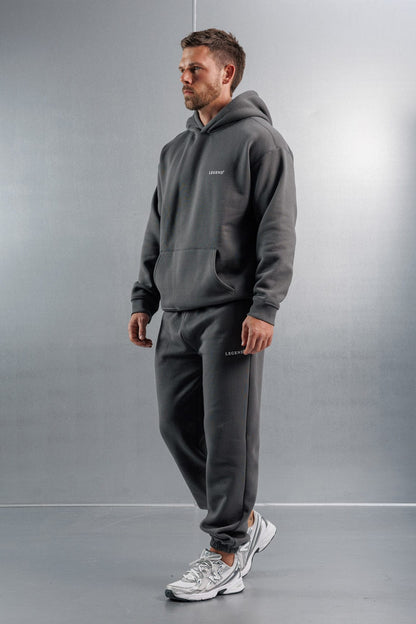 Legend London Joggers RELAXED JOGGER - DARK GREY