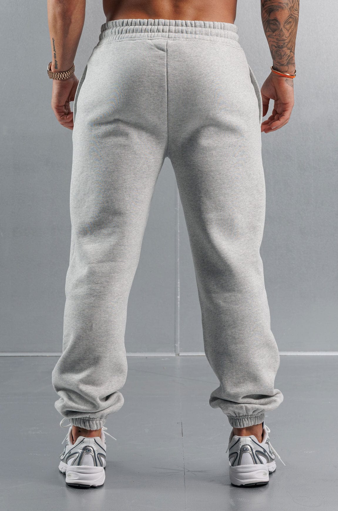 Legend London Joggers RELAXED JOGGER - GREY MARL