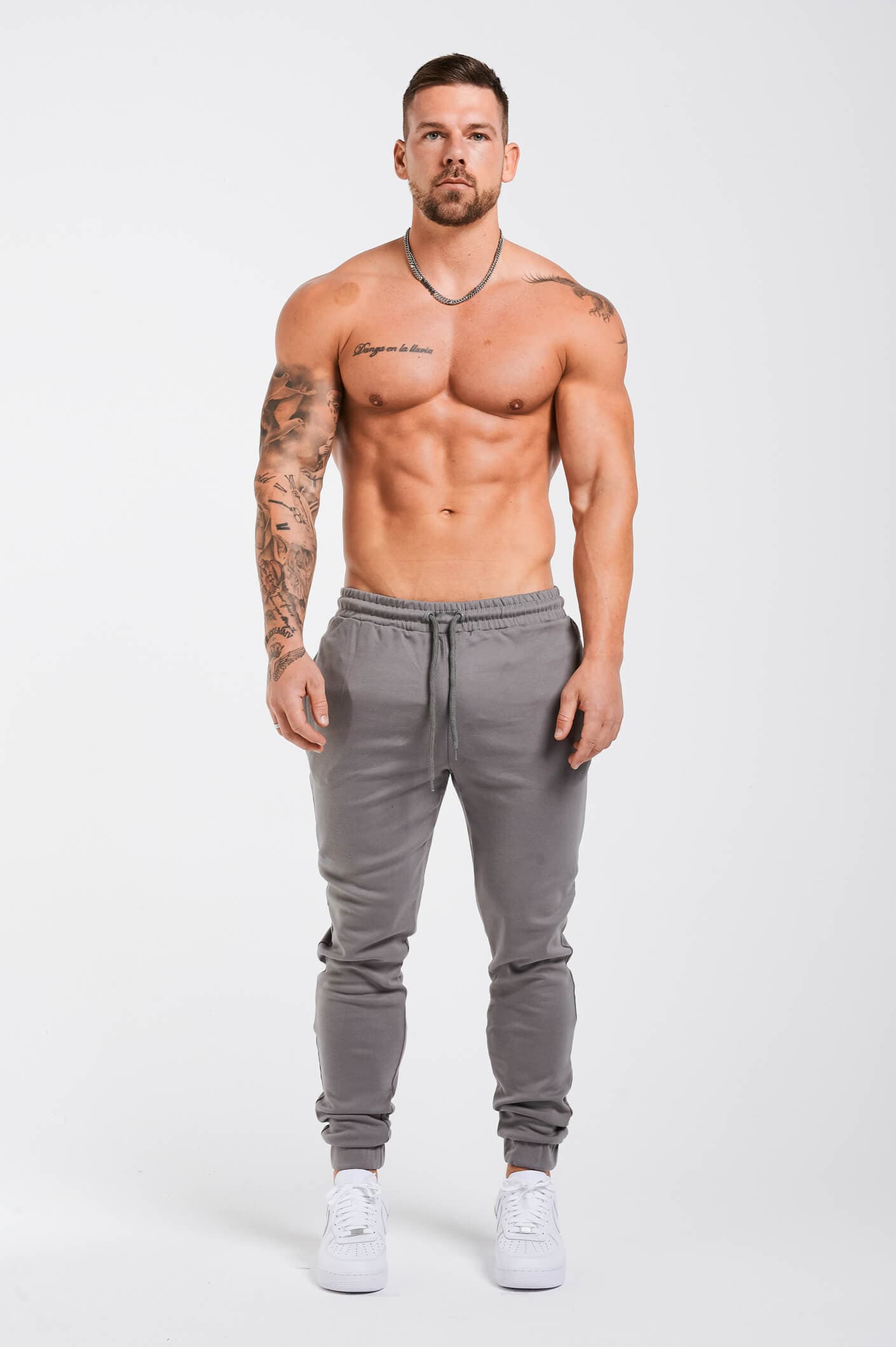 Legend London Joggers SKINNY JOGGER - DARK GREY