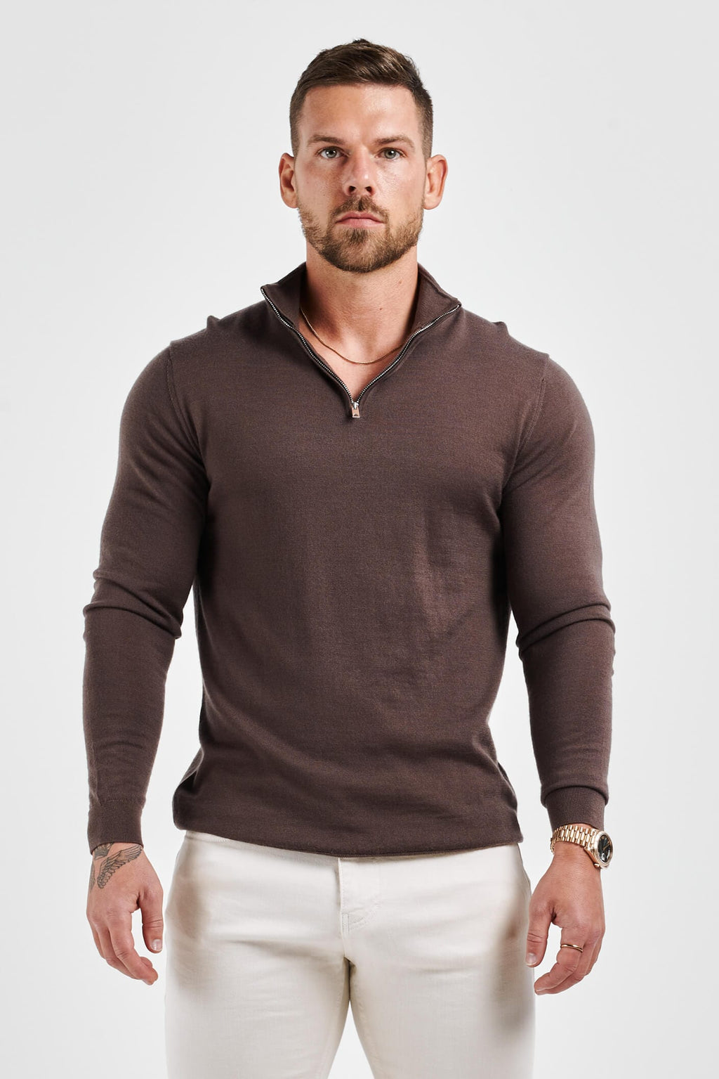 Legend London Gebreide trui - bruin