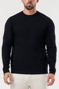Legend London KNITWEAR LUXE KNIT SWEATER - BLACK