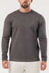 Legend London KNITWEAR LUXE KNIT SWEATER - DARK GREY
