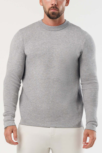 Legend London KNITWEAR LUXE KNIT SWEATER - GREY