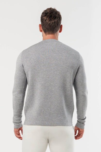 Legend London KNITWEAR LUXE KNIT SWEATER - GREY