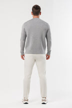 Legend London KNITWEAR LUXE KNIT SWEATER - GREY