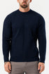 Legend London KNITWEAR RIDGE KNIT SWEATER - NAVY