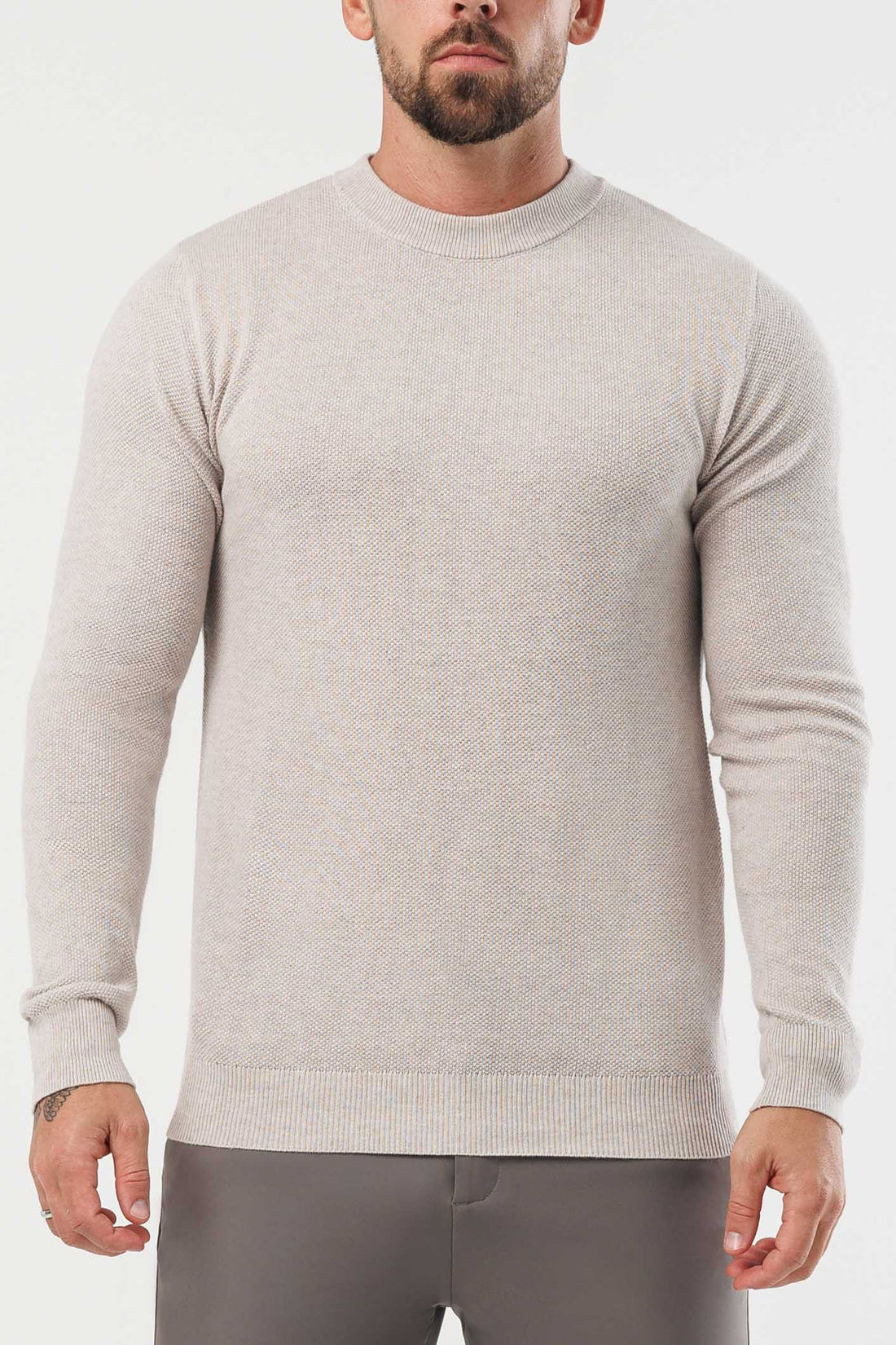 Legend London KNITWEAR - SWEATER COAST SWEATSHIRT - DEEP STONE