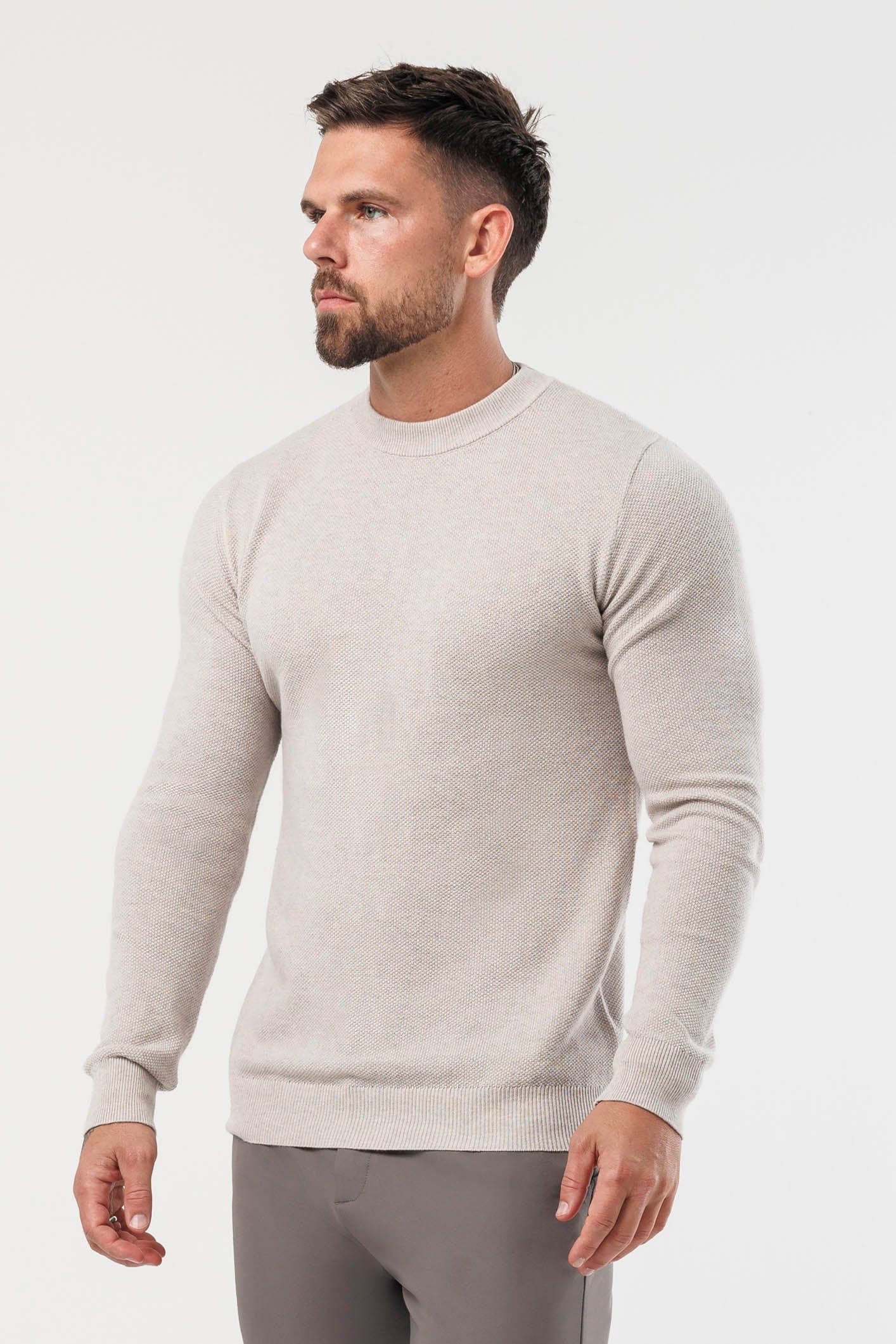 Legend London KNITWEAR - SWEATER COAST SWEATSHIRT - DEEP STONE