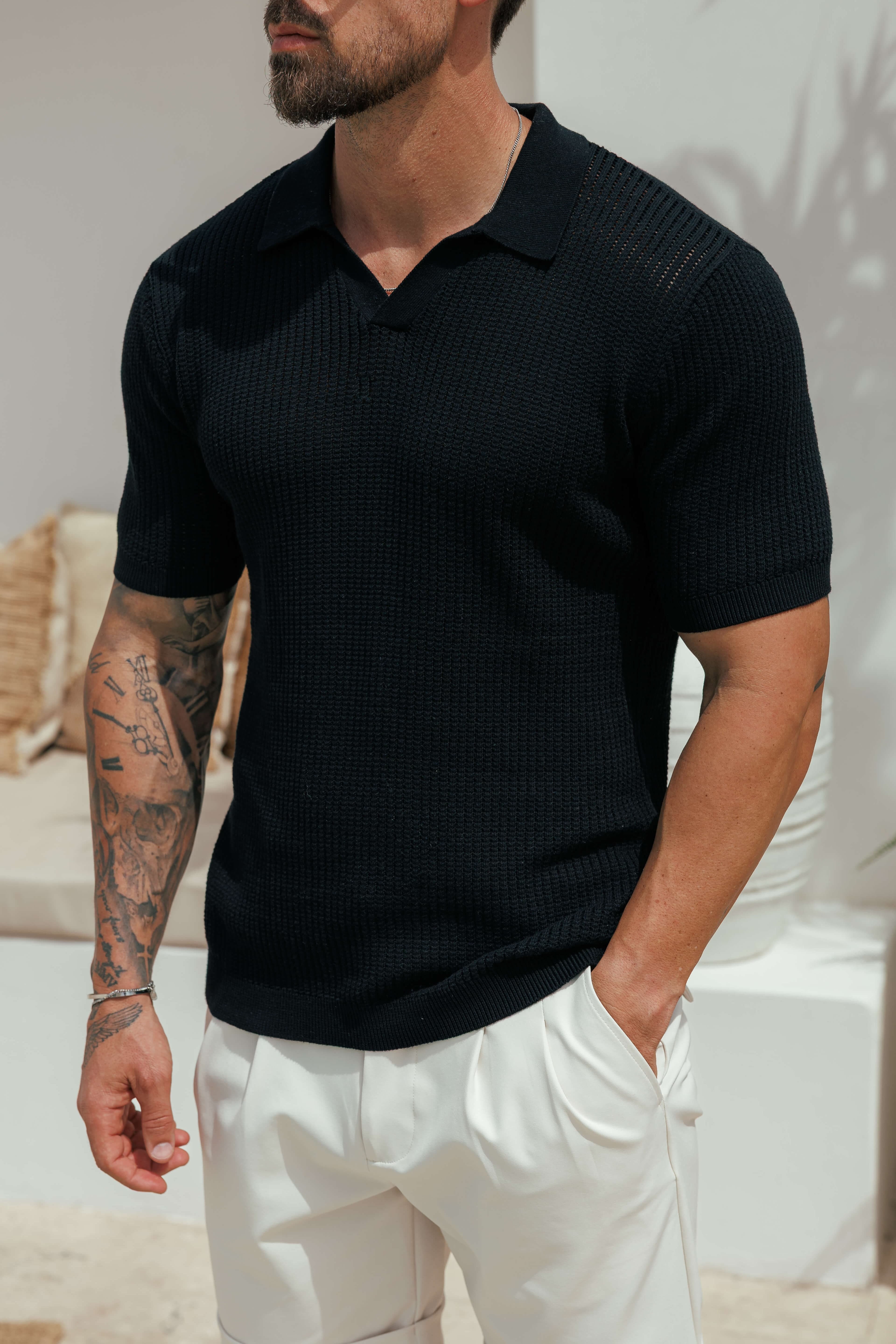 Legend London POLO AERO POLO - BLACK