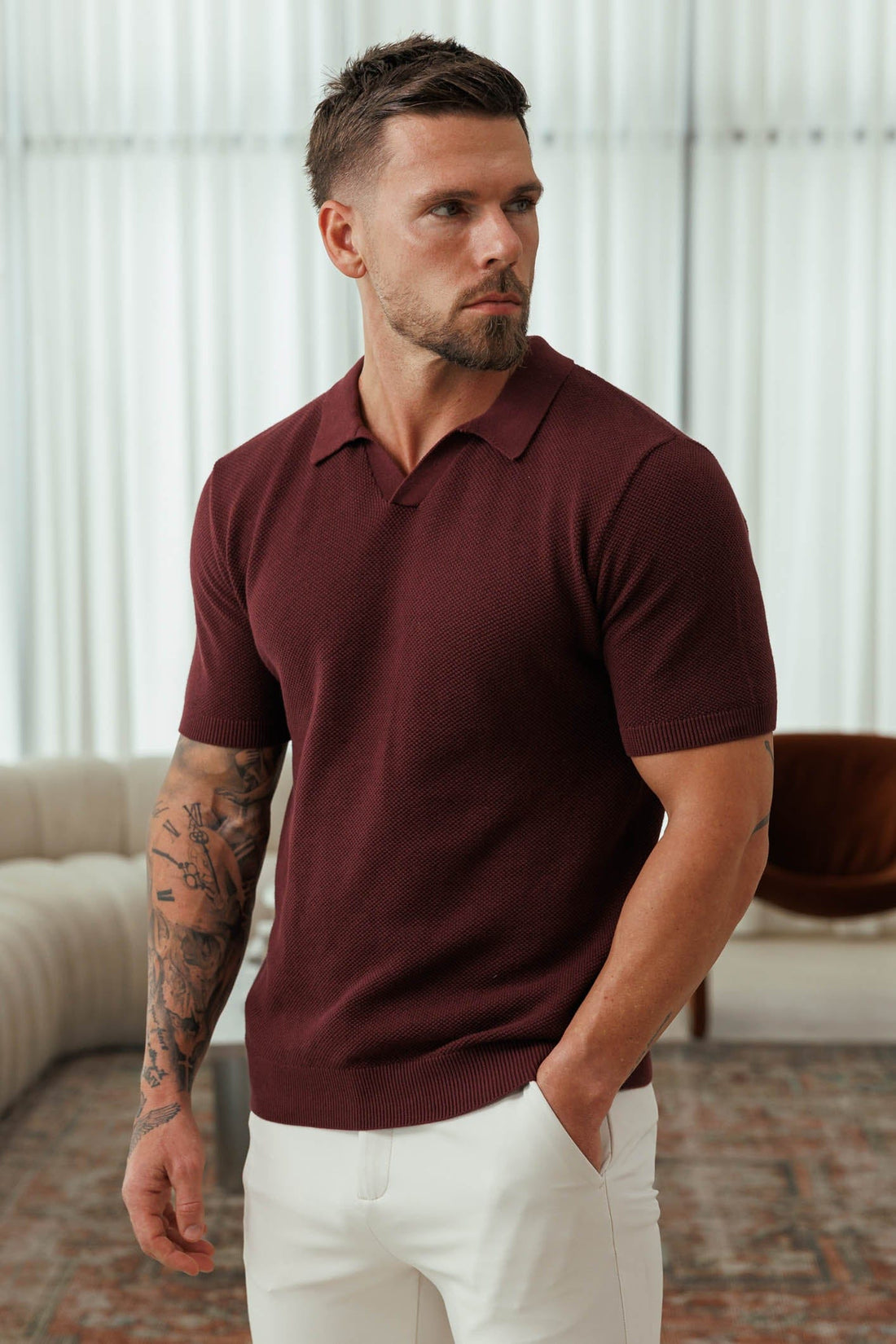 Legend London POLO COAST POLO - BURGUNDY