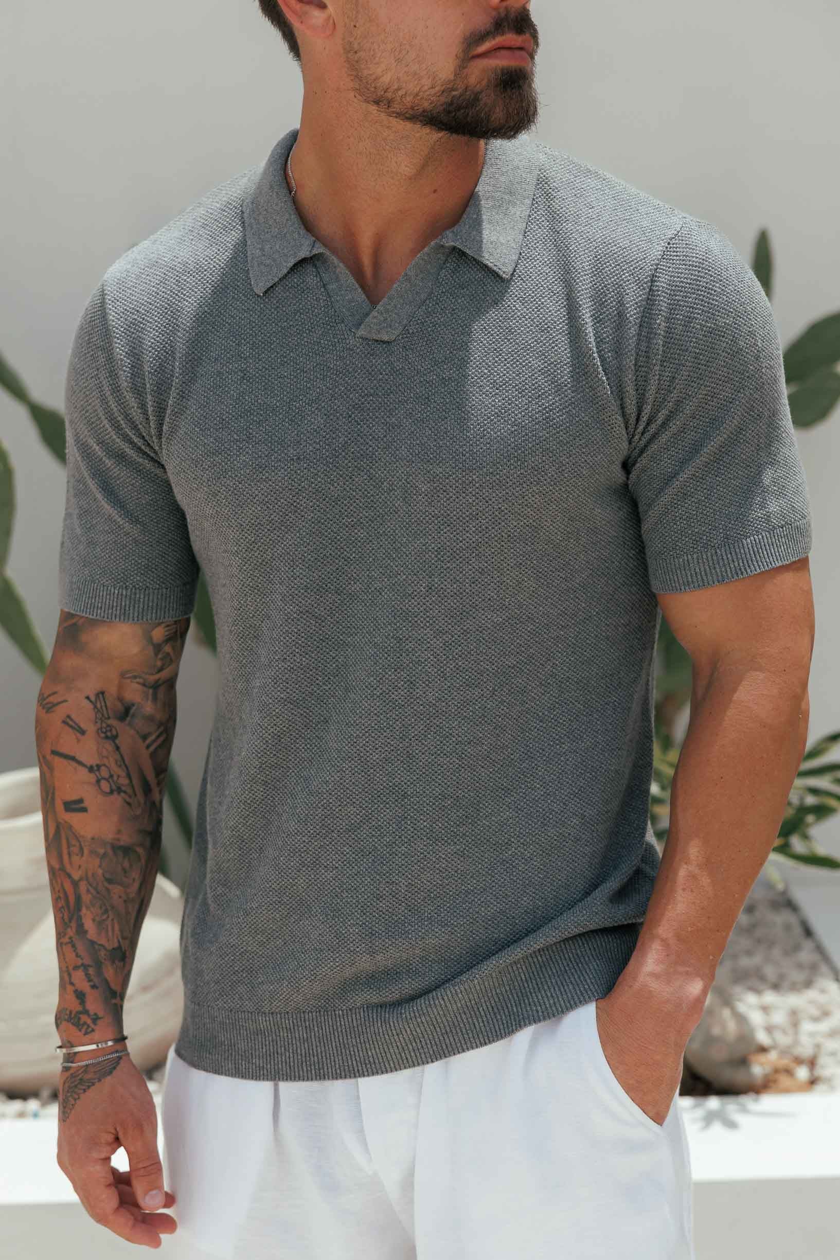 Legend London POLO COAST POLO - DARK GREY