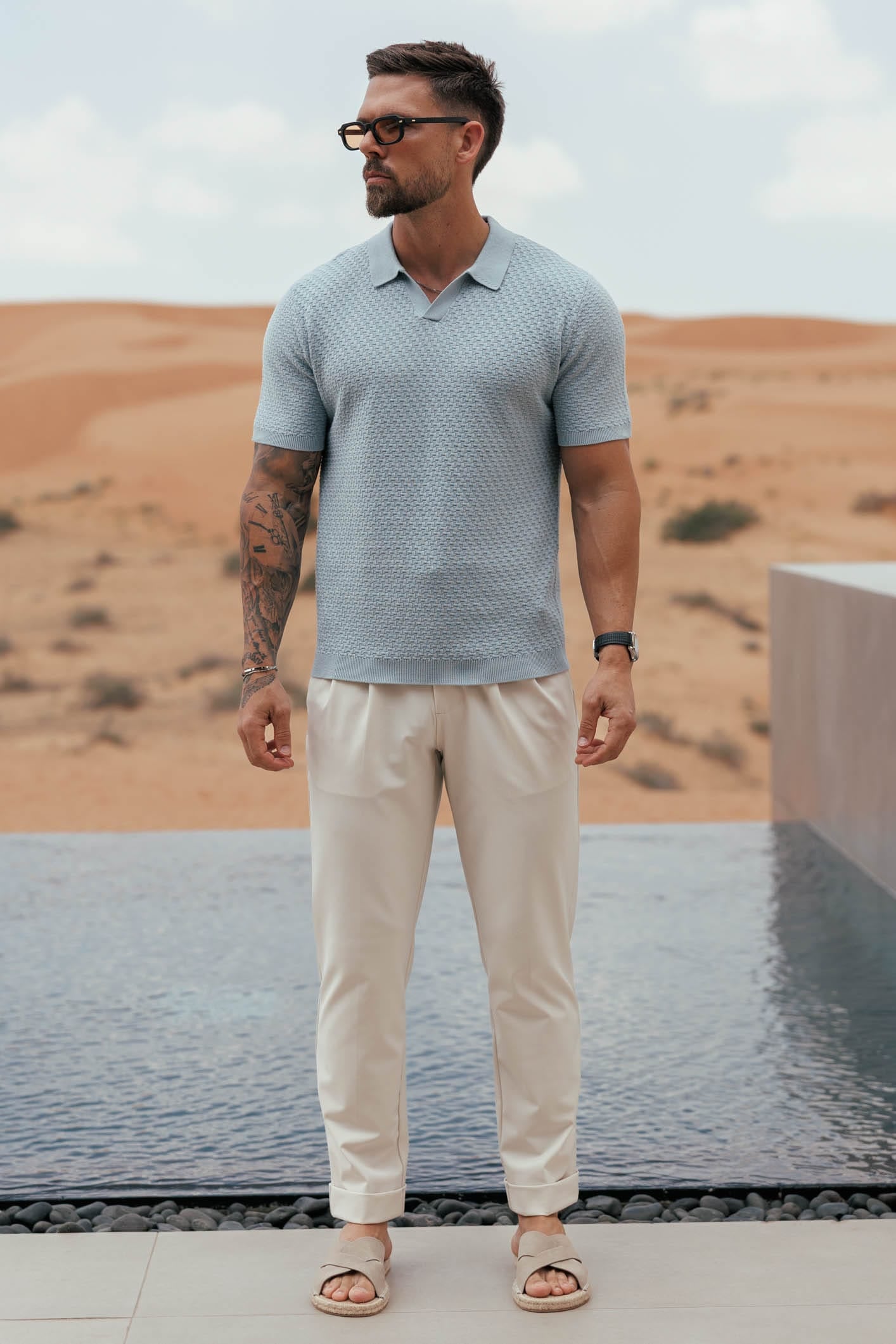 Legend London POLO NOIR POLO - BABY BLUE