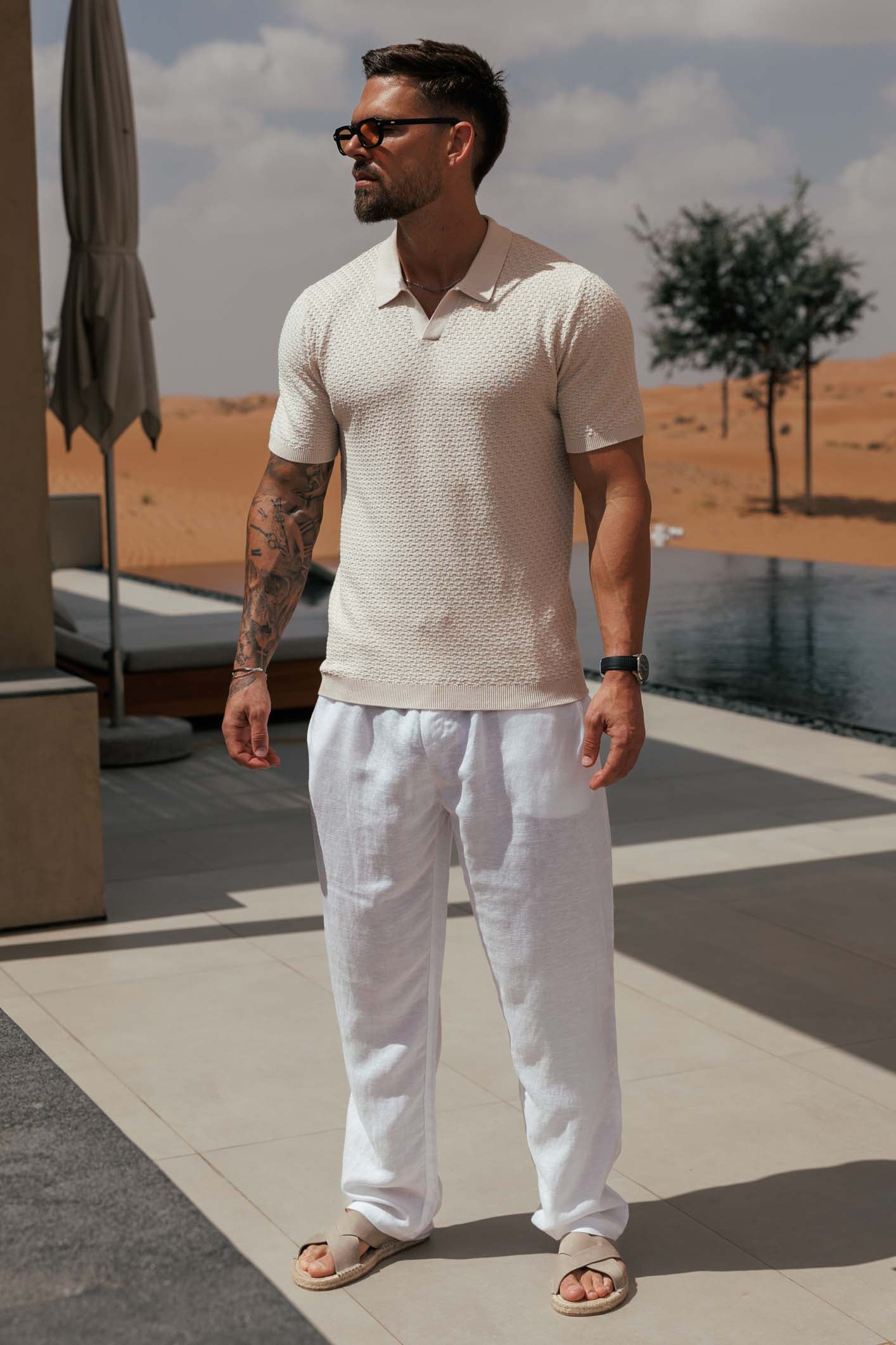 Legend London POLO NOIR POLO - CREAM