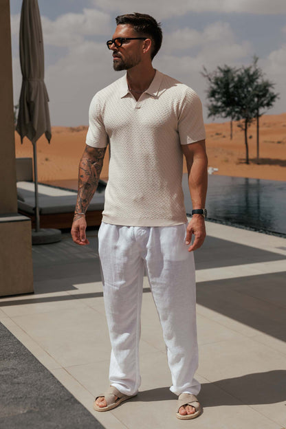 Legend London POLO NOIR POLO - CREAM
