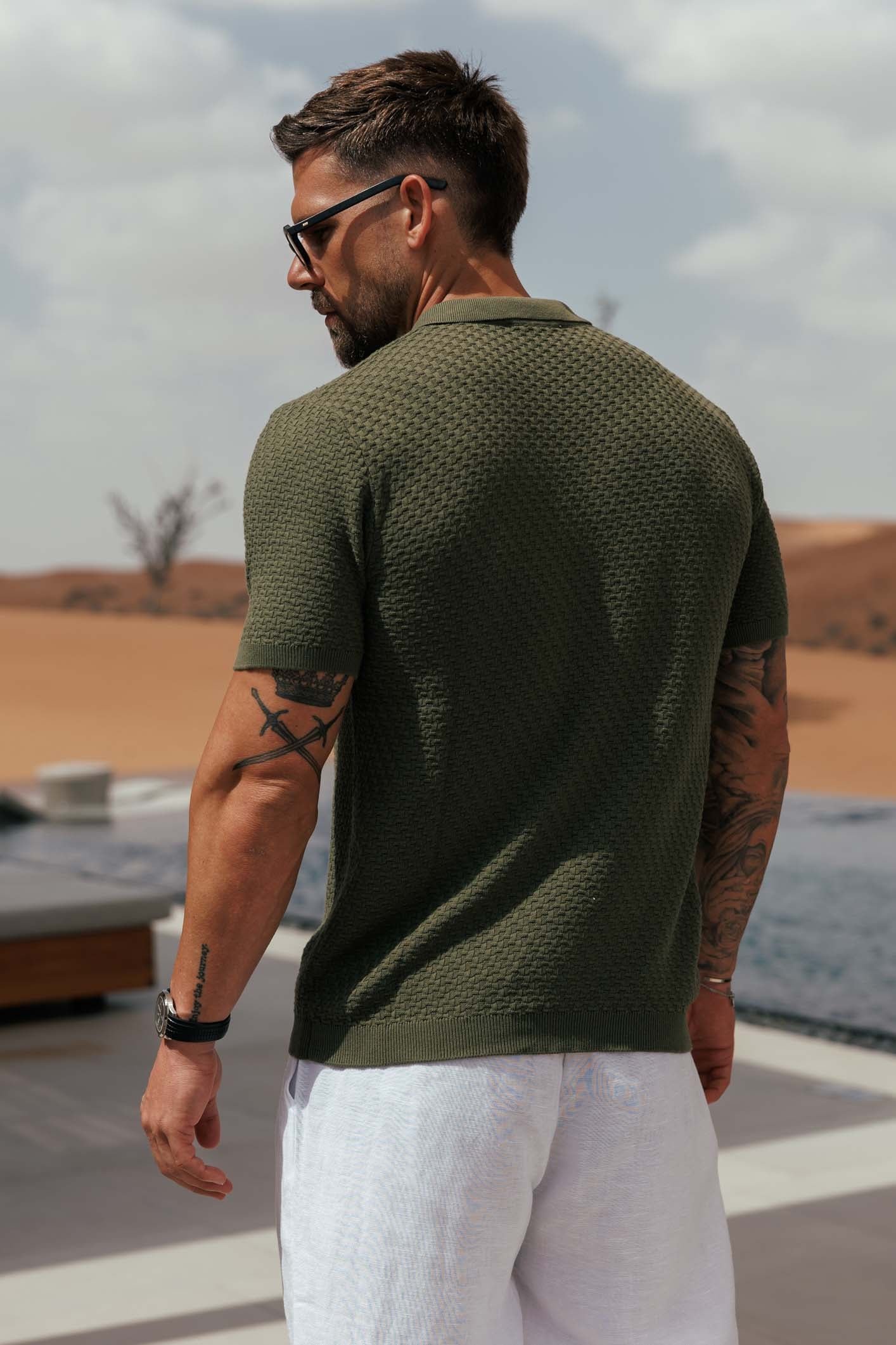 Legend London POLO NOIR POLO - OLIVE