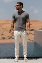 Legend London POLO SANTAL POLO - DARK GREY