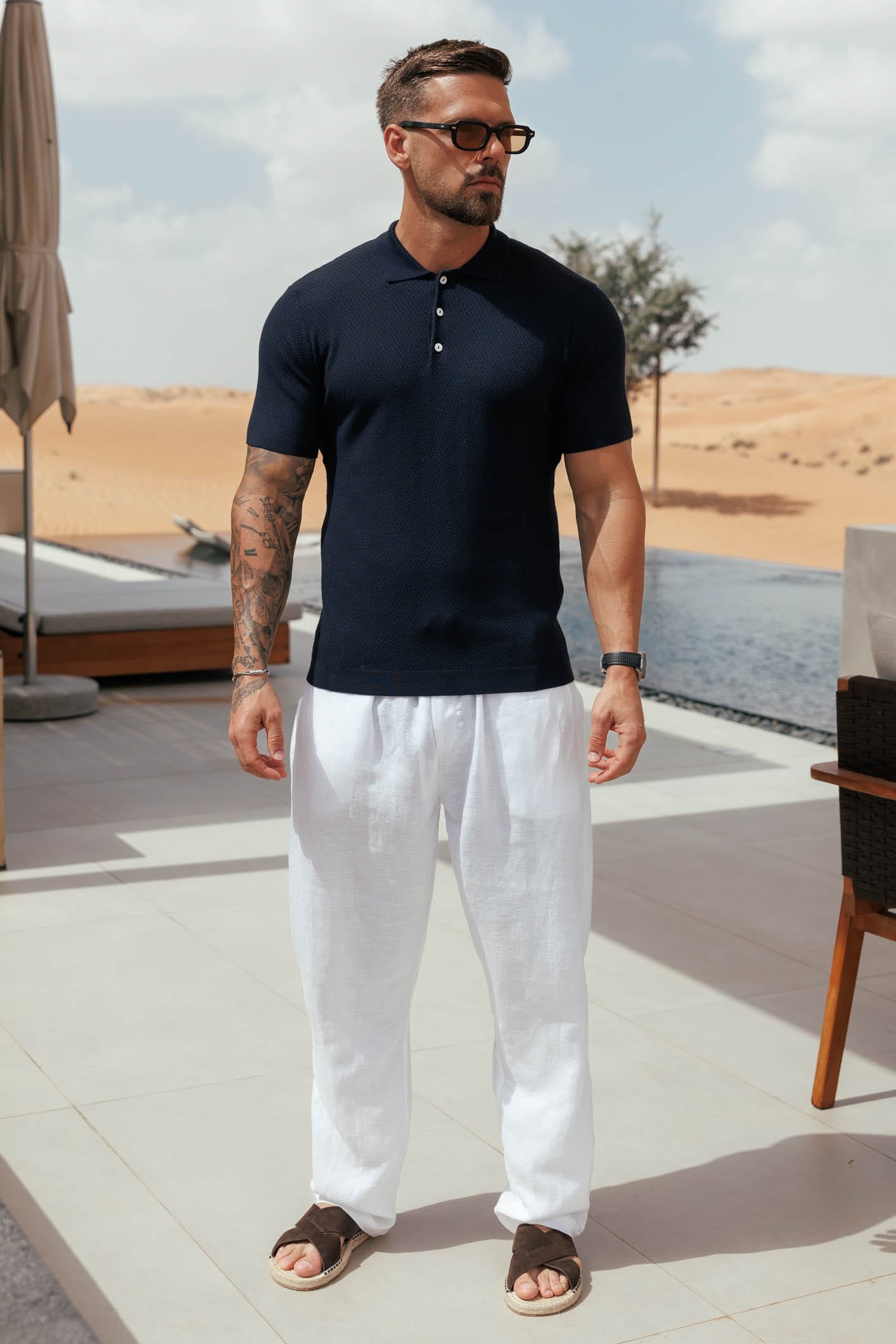 Legend London POLO SANTAL POLO - NAVY