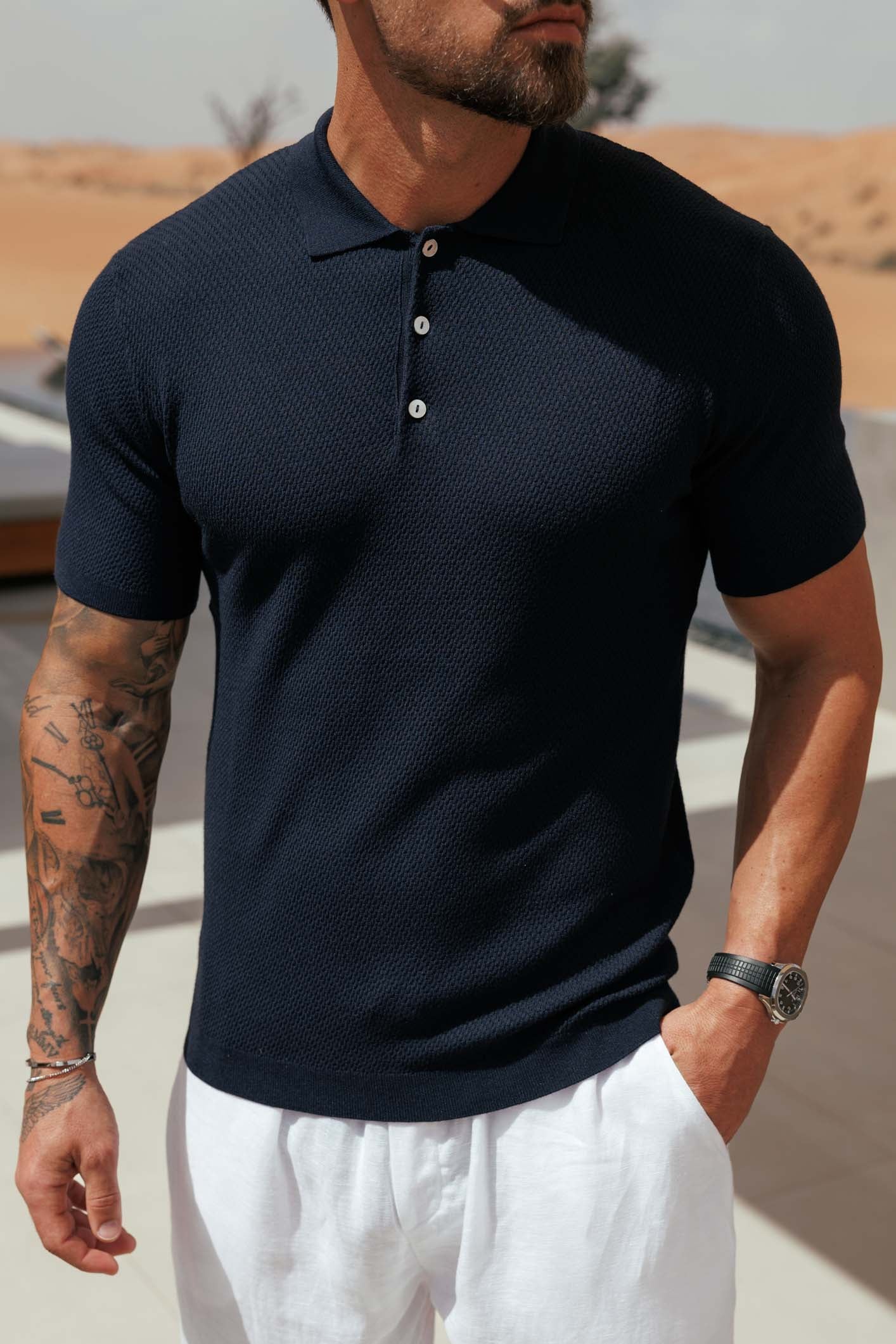 Legend London POLO SANTAL POLO - NAVY