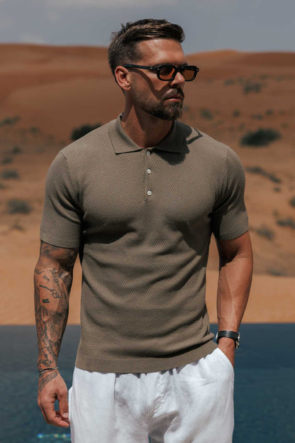 Legend London POLO SANTAL POLO - OLIVE