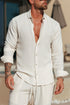 Legend London Shirt LINEN SHIRT - OAT