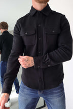 Legend London overhemd overshirt - zwart
