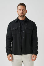 Legend London overhemd overshirt - zwart