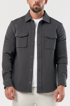 Legend London Overshirt - Donkergrijs