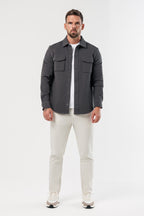 Legend London Overshirt - Donkergrijs