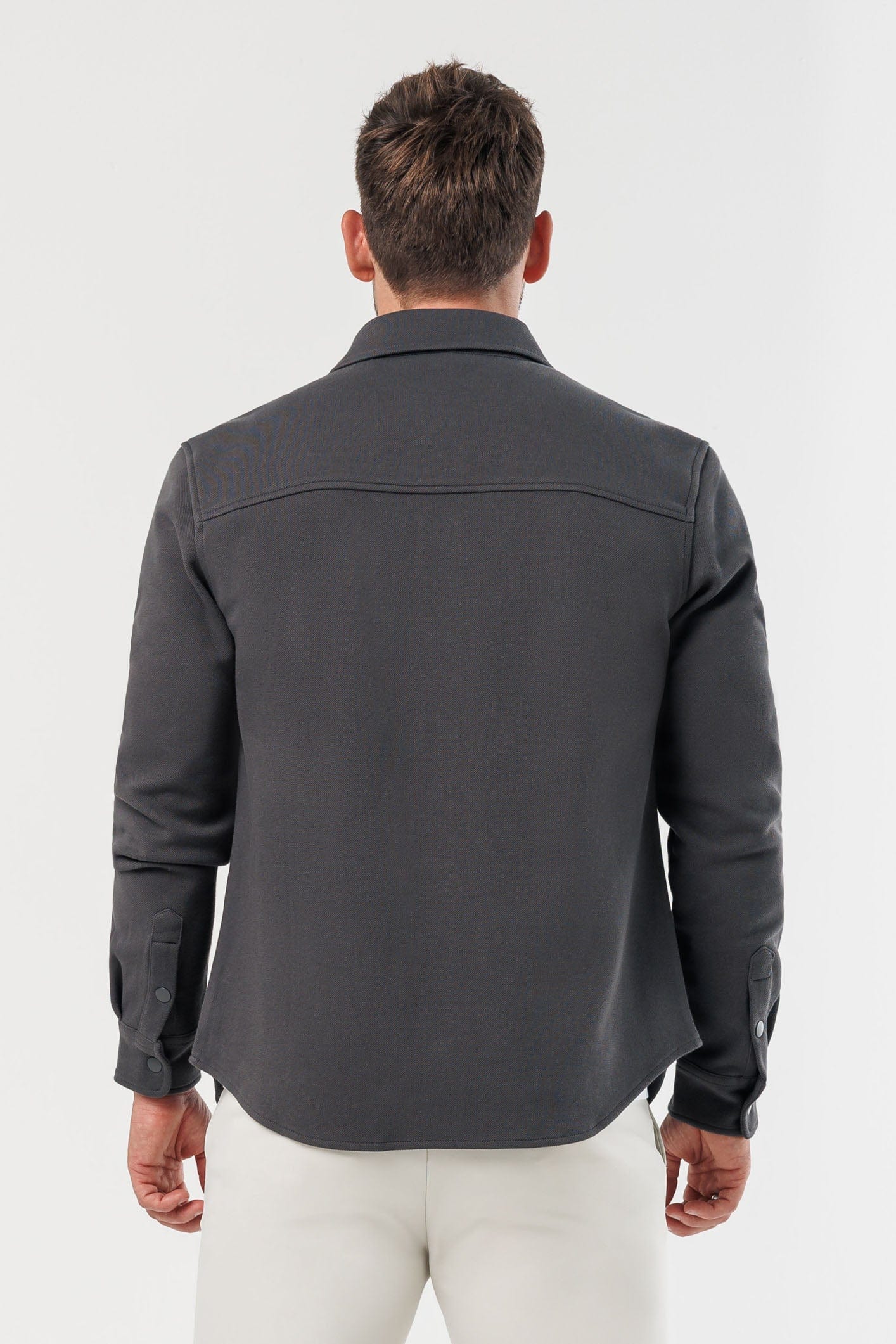 Legend London Shirt OVERSHIRT - DARK GREY