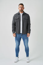 Legend London Overshirt - Donkergrijs