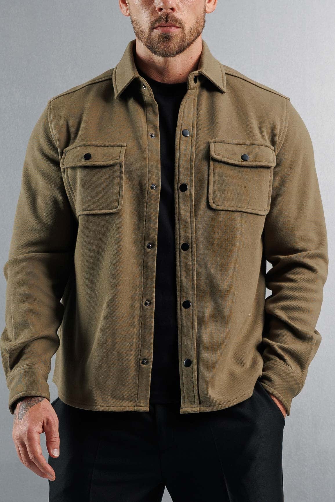 Legend London Shirt OVERSHIRT - KHAKI
