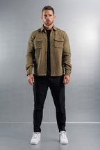 Legend London Shirt OVERSHIRT - KHAKI