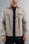 Legend London Shirt OVERSHIRT - LIGHT GREY