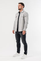 Legend London Shirt OVERSHIRT - LIGHT GREY