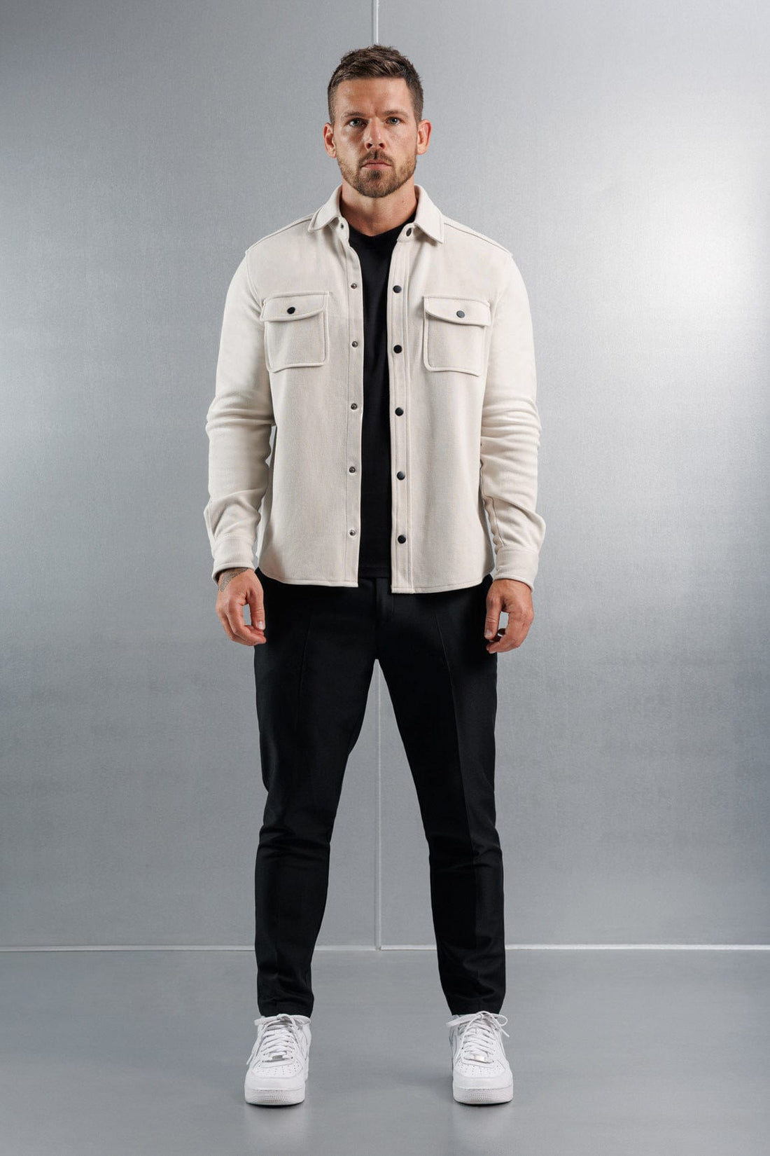 Legend London Shirt OVERSHIRT - STONE