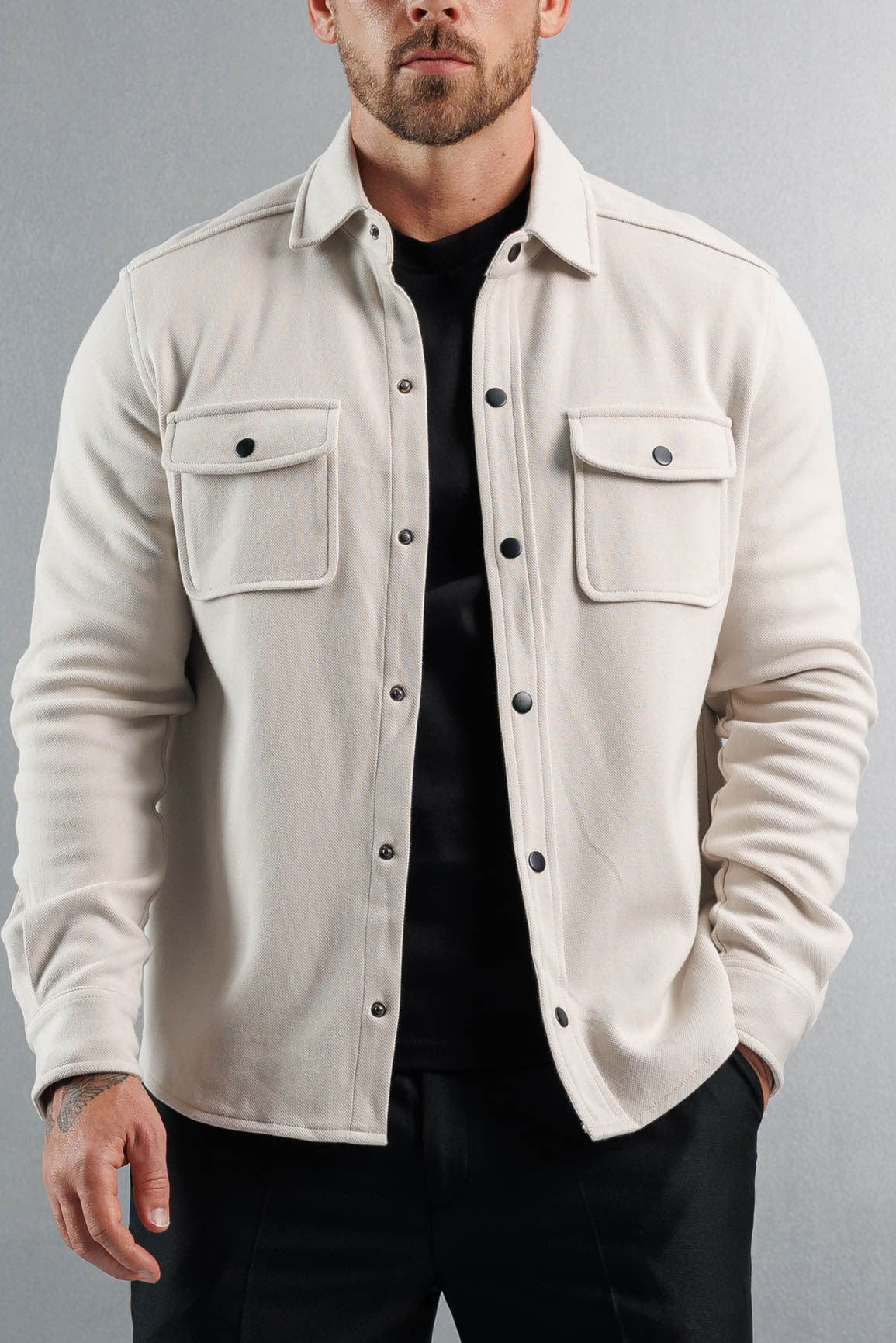 OVERSHIRT - STONE