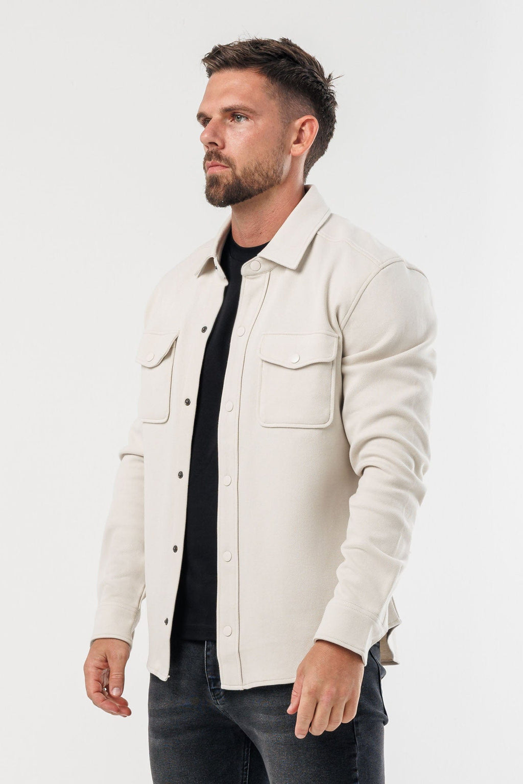 Legend London Shirt OVERSHIRT - STONE