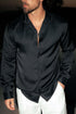 Legend London Shirt - Summer FLOW SHIRT - BLACK