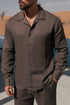 Legend London Shirt - Summer LINEN SHIRT - OAK