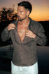 Legend London Shirt - Summer LINEN SHIRT - OAK