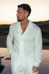 Legend London Shirt - Summer LINEN SHIRT - WHITE