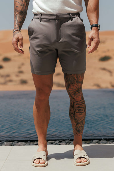 HYBRID SHORT - DARK GREY
