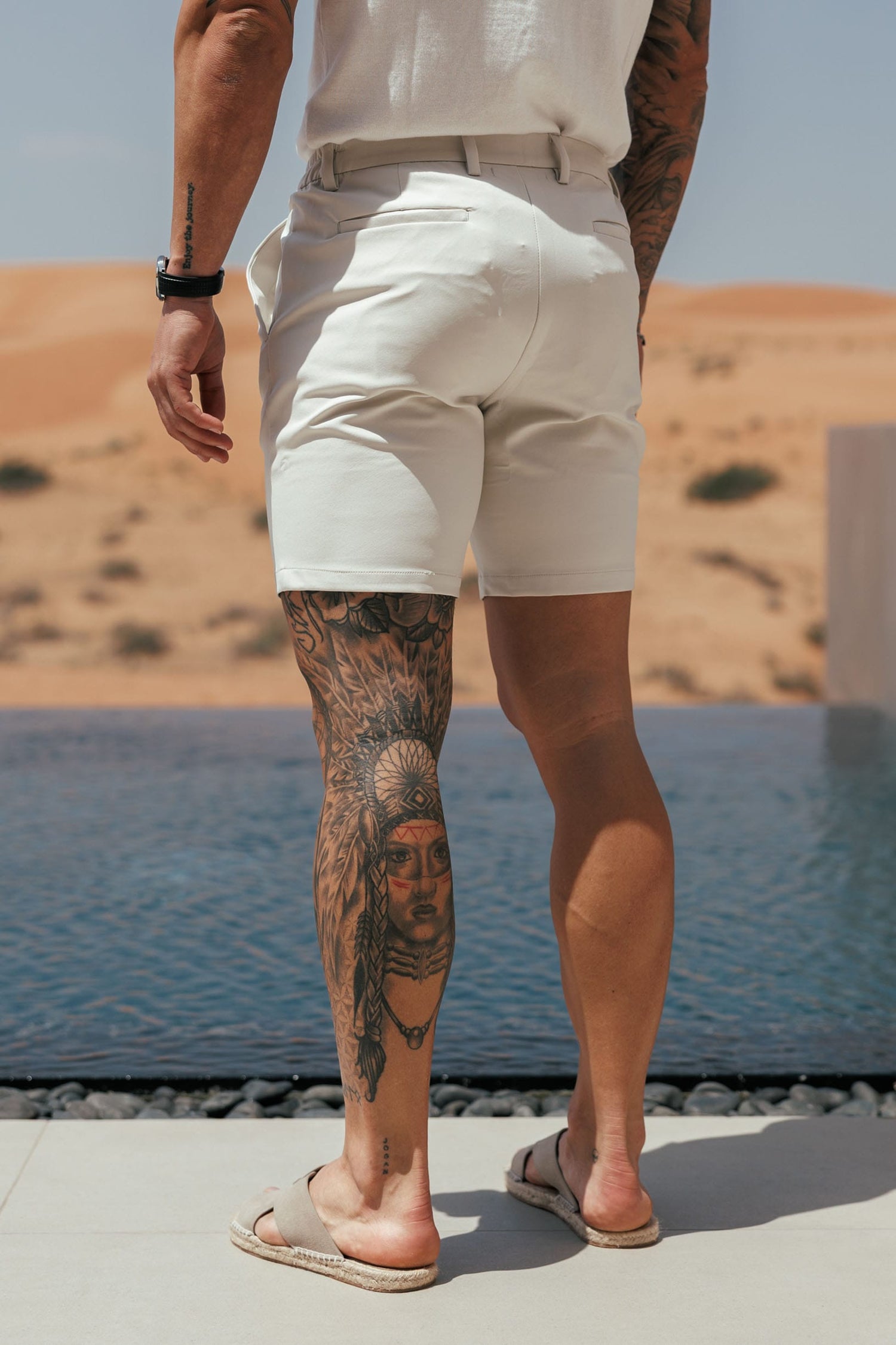 Legend London Short - Summer HYBRID SHORT - STONE