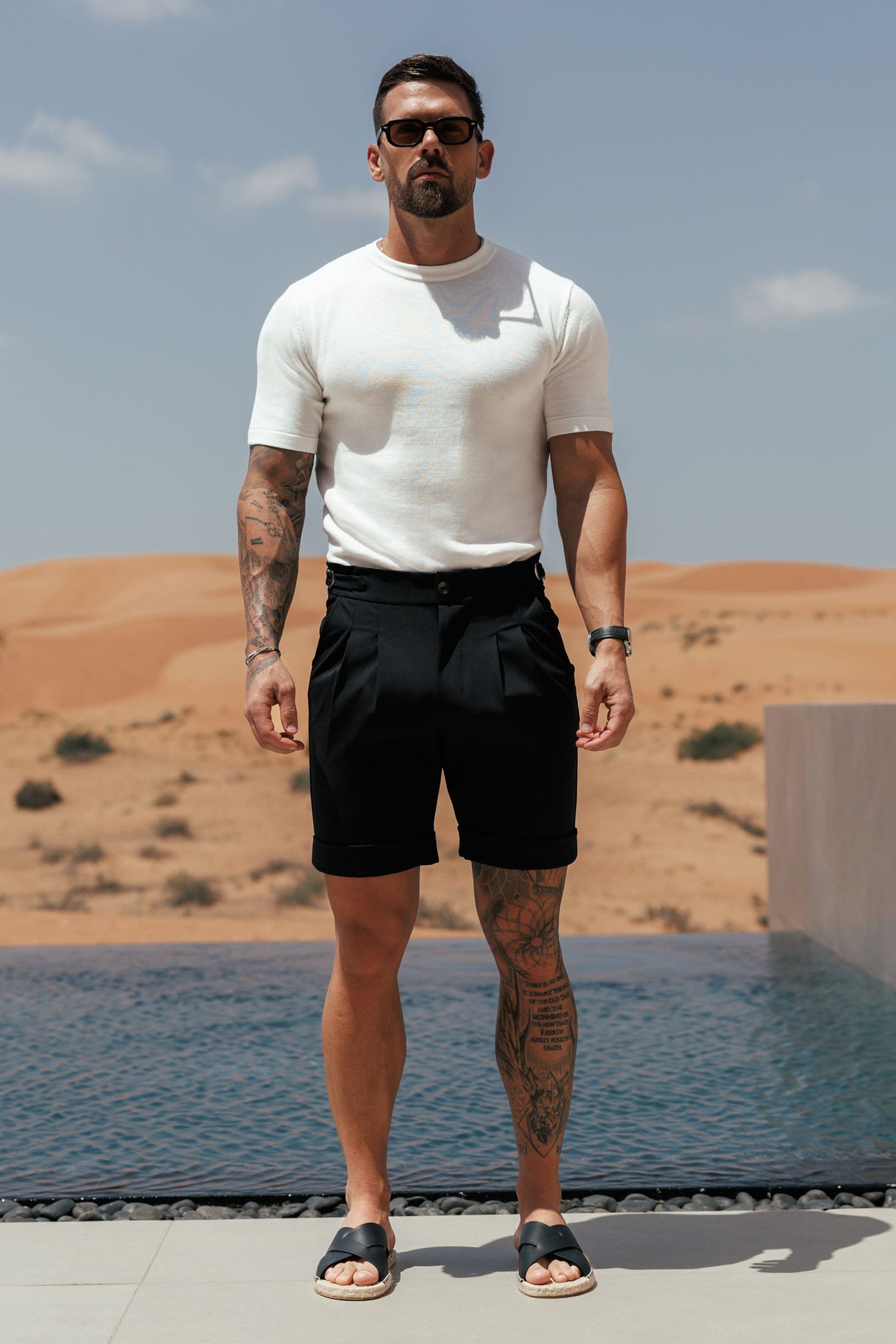 Legend London Short - Summer PREMIUM SIDE CINCH SHORT - BLACK