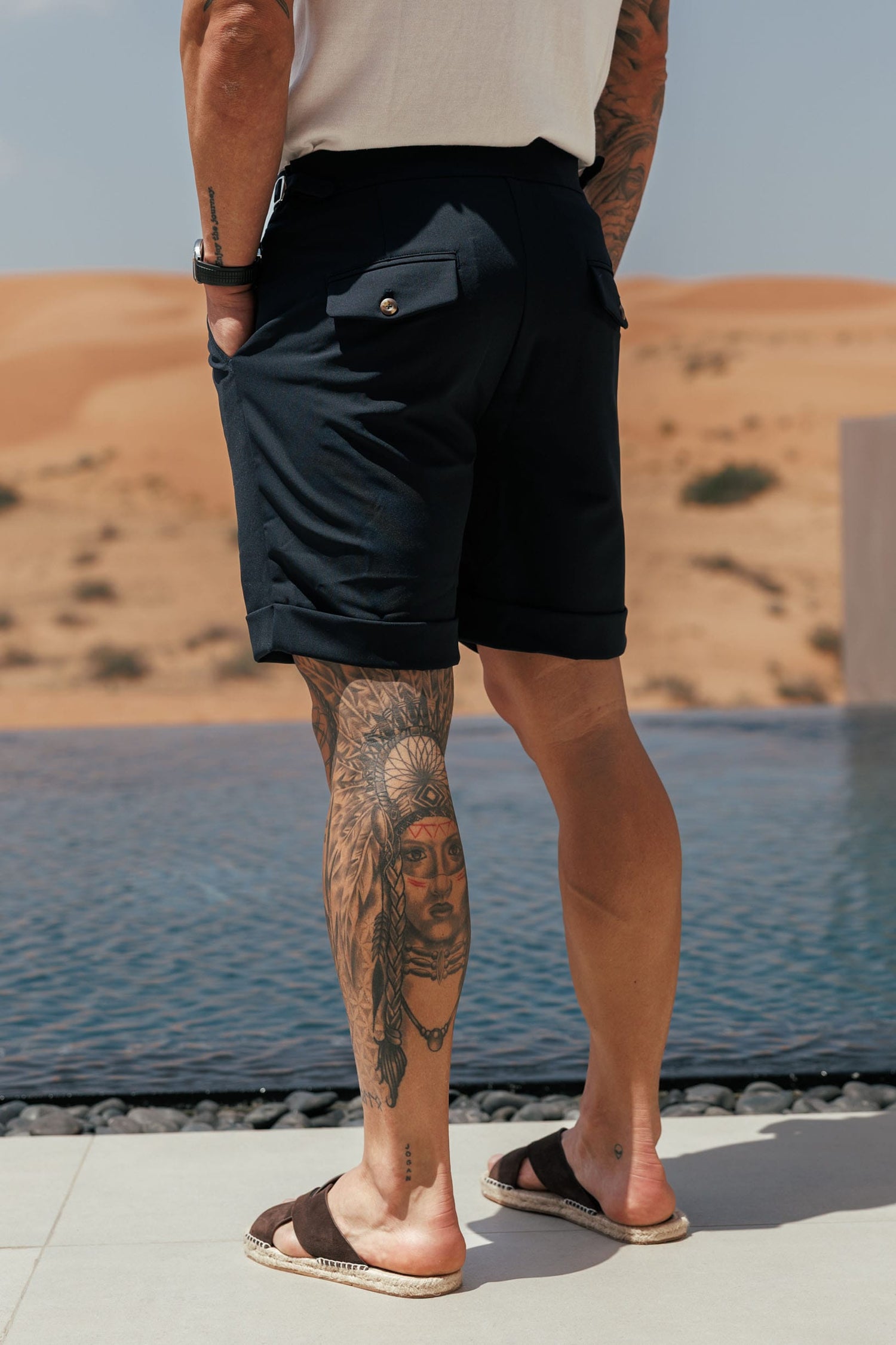 Legend London Short - Summer PREMIUM SIDE CINCH SHORT - NAVY